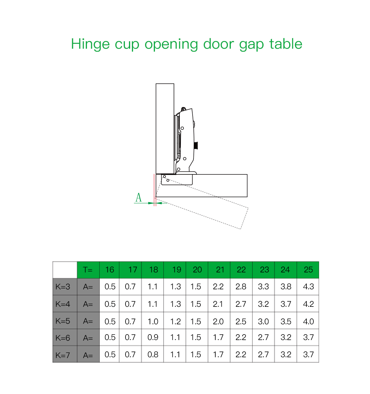 K53-H Black Warrior Hinge
